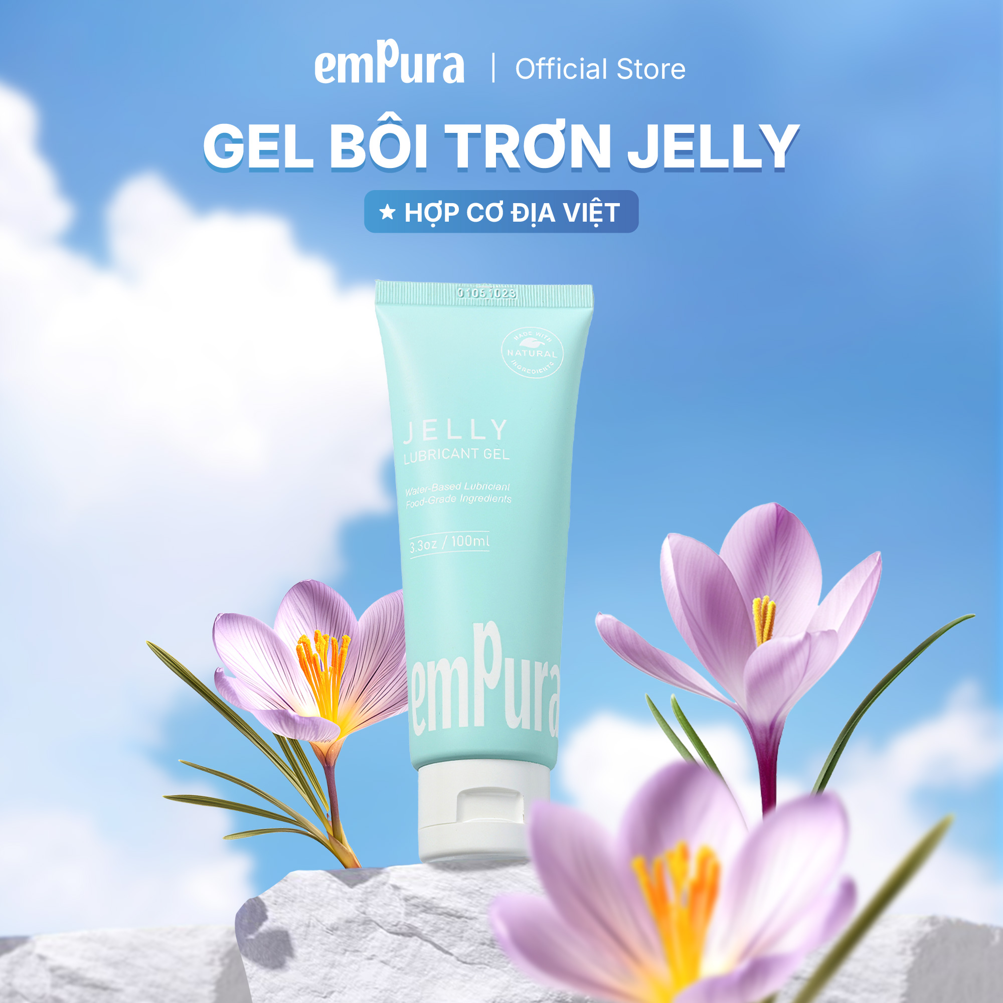 Gel Bôi Trơn Quan Hệ Gốc Nước Jelly 100ml EmPura