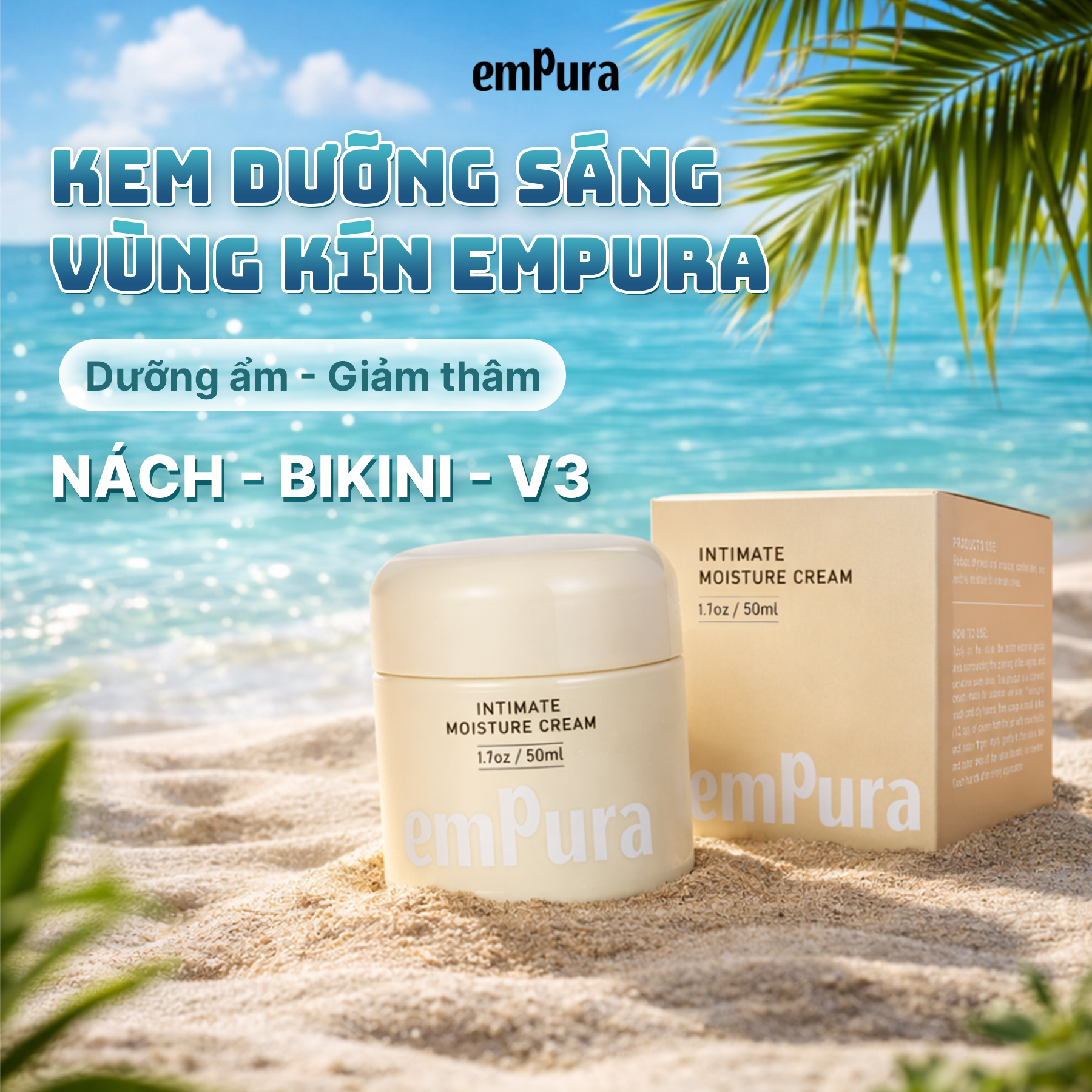 kem dưỡng vùng kín mờ thâm empura