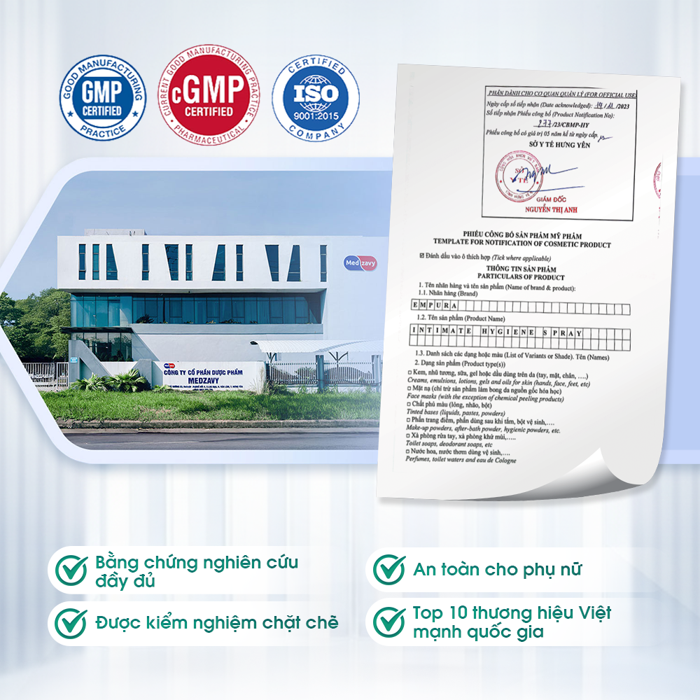 Xịt Khử Mùi, Khoá Mùi Vùng Kín 5ml EMPURA - ảnh phụ 4