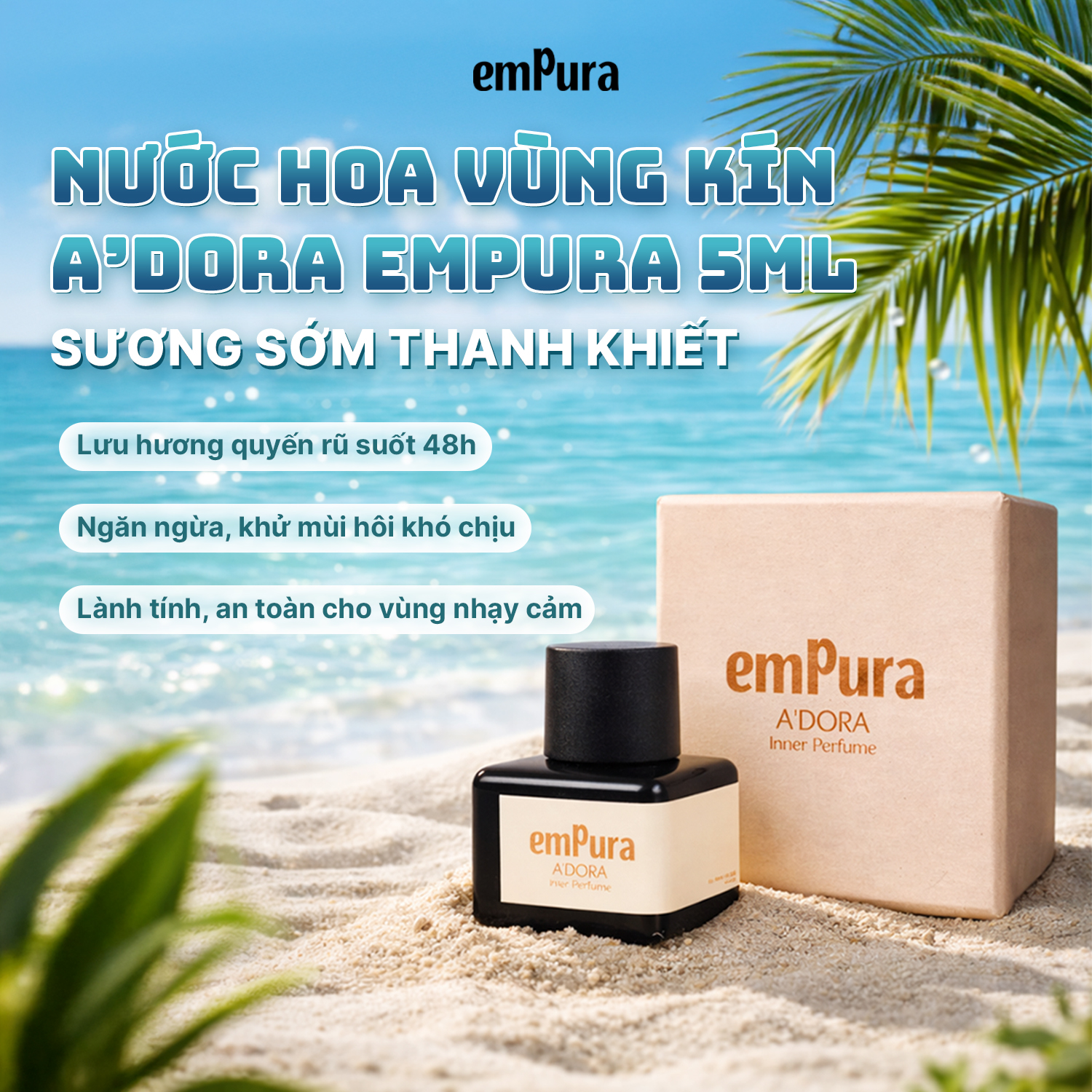 Nước hoa vùng kín empura 5ml
