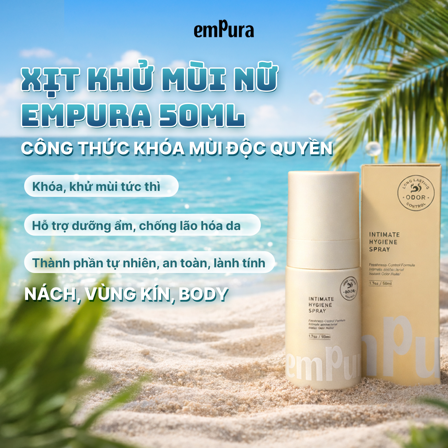 xịt khử mùi empura