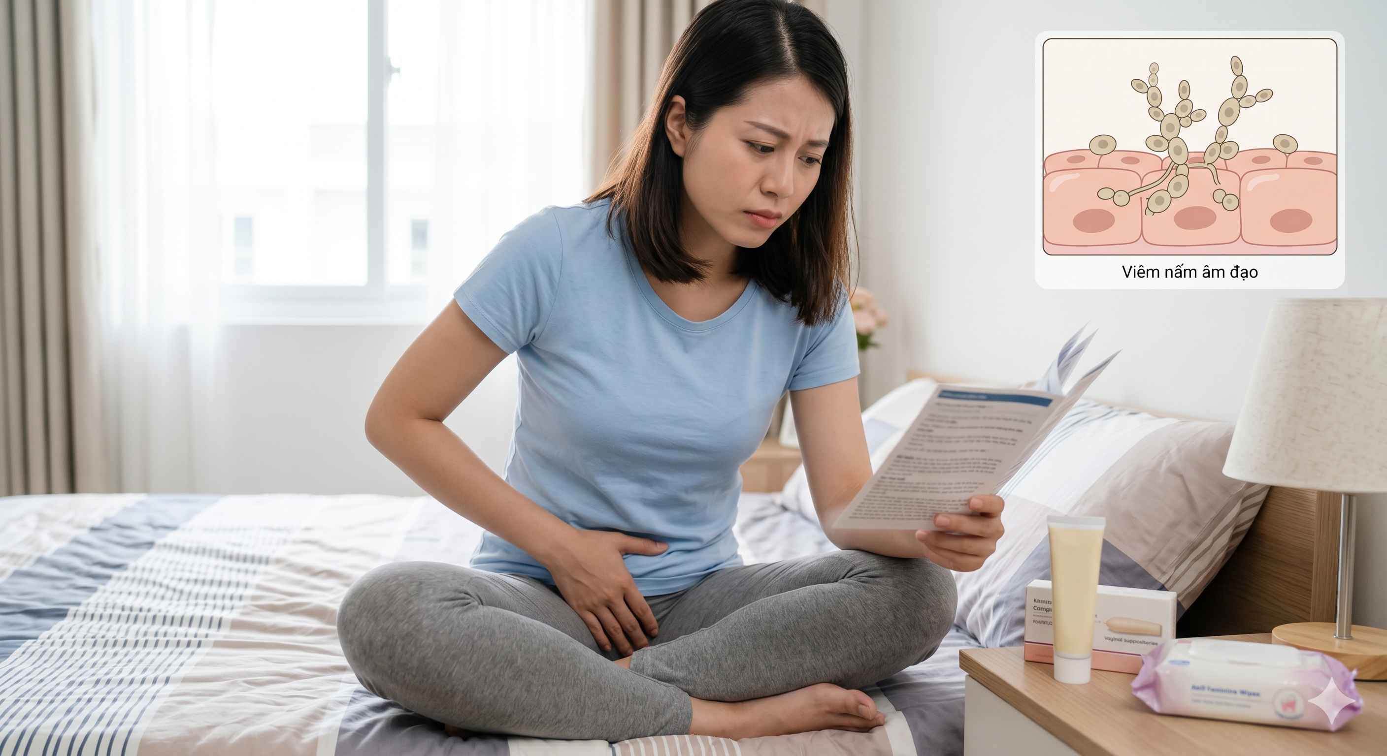 Viêm phụ khoa sau sinh cần làm gì? Hướng dẫn chăm sóc toàn diện