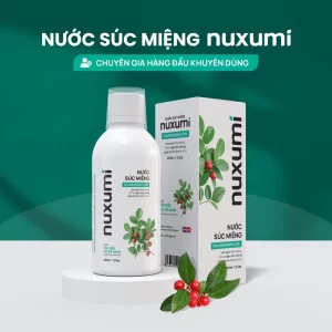 nước súc miệng nuxumi