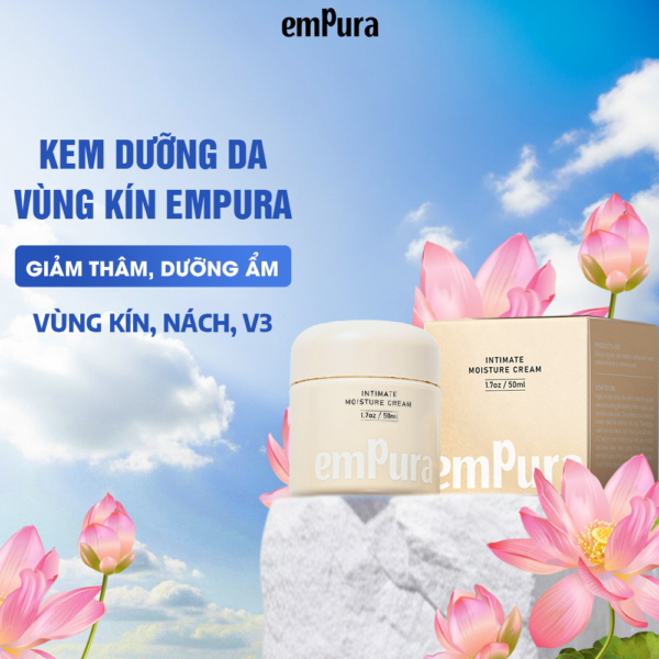 Kem Dưỡng Ẩm Cấp Ẩm Vùng Kín Empura 50ml