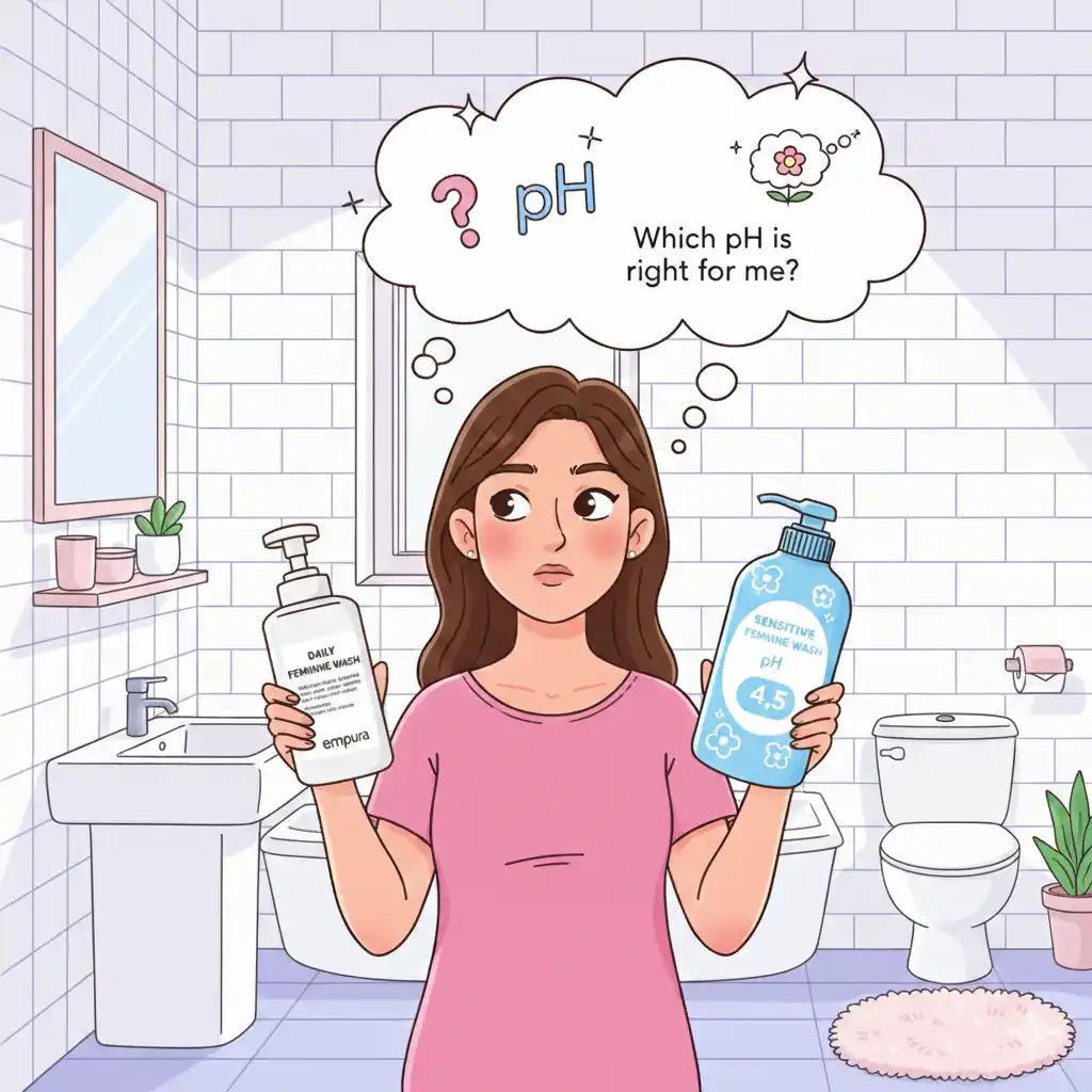 pH dung dịch vệ sinh bao nhiêu là tốt